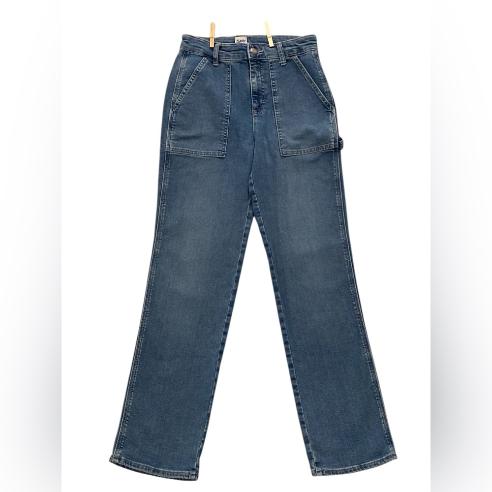 Lee Vintage Cargo Wide Leg Workwear Carpenter Jeans - Like New - Women’s 4